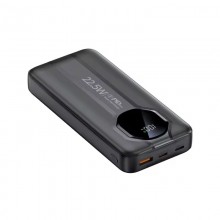 Повербанк Moltis 10000 мА·ч — ультратонкий Power Bank 22.5W, быстрая зарядка PD + QC 3.0, LED-дисплей, Type-C 10116 