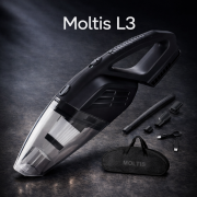 Автомобильный беспроводной ручной пылесос для сухой и влажной уборки Moltis L3 аккумуляторный, 120W 10004