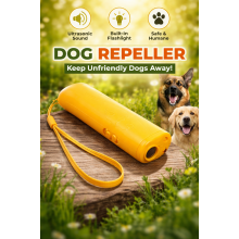Отпугиватель от собак ультразвуковой AD-100 Super Ultrasonic 150dB Желтый