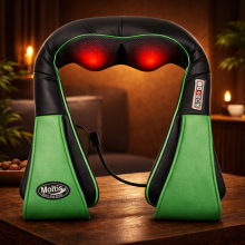 Массажёр роликовый для всего тела с подогревом Moltis Relax Also Today, удобная сумка для хранения, 6 кнопок управления MRAT-743 10035 Массажёр роликовый для всего тела с подогревом Moltis Relax Also Today, удобная сумка для хранения, 6 кнопок управления MRAT-743 10035