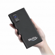 Повербанк Moltis 20000 mAh PD 22.5W, QC3.0 — быстрая зарядка, LED дисплей, Type-C, 3 выхода, модель 10115