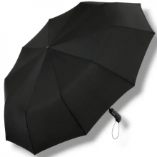 Мужской складной зонт полуавтомат на 10 спиц, прочный компактный зонт от дождя 20128 Мужской складной зонт полуавтомат на 10 спиц, прочный компактный зонт от дождя 20128