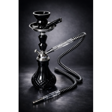 Кальян на одну персону от бренда UNІ 011 (1) на (36 см), цвет кальяна-черный.