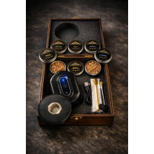 Электрический смокер для виски Moltis - подарочный набор для копчения виски и коктейлей в деревянной коробке Электрический смокер для виски Moltis - подарочный набор для копчения виски и коктейлей в деревянной коробке