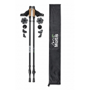 Скандинавские палки Moltis Relax MR-455 для ходьбы, телескопические, с чехлом и сменными наконечниками 10028
