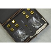 Подарочные наборы Moltis Relax  Whisky Stones, Quadro 8 шт камней (MR-1007)