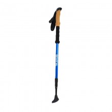 Треккинговая палка Moltis Relax 124 Antishock LUX blue – телескопическая алюминиевая палка для походов и скандинавской ходьбы (1 шт.)