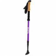 Треккинговая палка Moltis Relax 124 Antishock LUX purple – телескопическая алюминиевая палка для походов и скандинавской ходьбы (1 шт.)