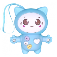 Интерактивная музыкальная игрушка Котенок Link link Cat KarakUli Baby (709E blue)