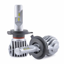 Лампа LED H4 радиатор 6000Lm "Solar" 8604 /CREE CHIP/40W/CANBUS/6500K/IP65/9-32v (2шт)