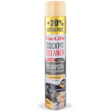 Полироль пластика CarLife Cockpit Cleaner EXTRA MAT ваниль CF770 750мл