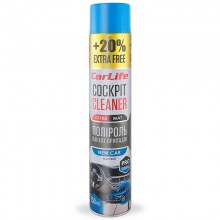 Полироль пластика CarLife Cockpit Cleaner EXTRA MAT новая машина CF774 750мл