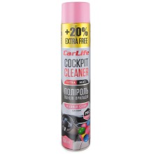 Полироль пластика CarLife Cockpit Cleaner EXTRA MAT bubble gum CF778 750мл