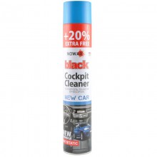 Полироль пластика NOWAX Bkack Cockpit Cleaner новая машина NX00705 750мл