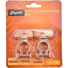Клеммы Аккумуляторные Elegant, EL 100549 из цинка с медью (46323)
