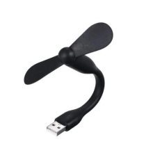 Портативный гибкий USB вентилятор black