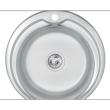 Мойка для кухни 510-D Satin 0,8 мм Lidz