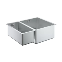 Прямоугольная Кухонная мойка Grohe EX Sink K700U 31576SD0 Нержавеющая сталь