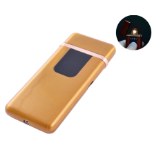 Электроимпульсная USB зажигалка LIGHTER №HL-77 Gold original new