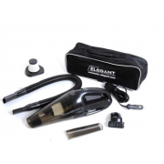 Автомобильный пылесос Elegant, модель 100236 с сухой и влажной уборка на 110W из пластика черный (102993)