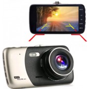 Автомобильный видеорегистратор DVR X600, камера 1080P Full HD, LCD 4" из пластика и метала черный с серым (5477)