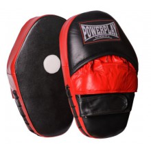 Лапы боксерские PowerPlay, из искусственной кожи черно-красные (PP3063) Лапы боксерские PowerPlay, из искусственной кожи черно-красные (PP3063)