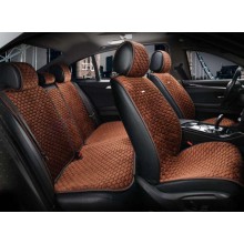 Накидки Elegant на сиденья автомобиля, модель Palermo "Ромб" 2+2 п-к с подголовниками коричневый (EL 700 105) Накидки Elegant на сиденья автомобиля, модель Palermo "Ромб" 2+2 п-к с подголовниками коричневый (EL 700 105)