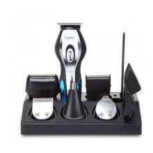 Машинка Kemei для стрижки волос, KM-5031 Super триммер 11 в 1 из нержавеющей стали и ABS пластика чорно/серый (3380-Mast) Машинка Kemei для стрижки волос, KM-5031 Super триммер 11 в 1 из нержавеющей стали и ABS пластика чорно/серый (3380-Mast)