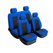 Накидки на сиденья Beltex для автомобиля универсальные, "Comfort 2+2" комплект синий без подголовников