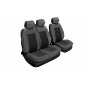 Накидки на сиденья Beltex для автомобиля универсальные, "Comfort 2+1" Тип Б  цвет-графит без подголовников