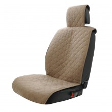 Накидки для сидений на Флисе Коричневый 1+1 PREMIUM Selo57563