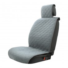 Накидки для сидений на Флисе Серый 1+1 PREMIUM Selo57564