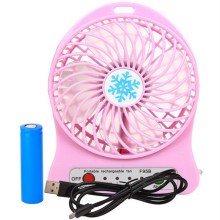 Мини-вентилятор Portable Fan Mini Розовый