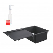 Набор Grohe мойка кухонная K500 31644AP0 + дозатор для моющего средства Contemporary 40536000 Набор Grohe мойка кухонная K500 31644AP0 + дозатор для моющего средства Contemporary 40536000