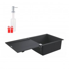 Набор Grohe мойка кухонная K500 31645AP0 + дозатор для моющего средства Contemporary 40536000 Набор Grohe мойка кухонная K500 31645AP0 + дозатор для моющего средства Contemporary 40536000