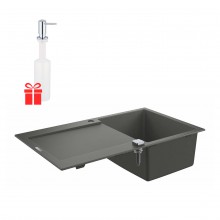 Набор Grohe мойка кухонная K500 31644AT0 + дозатор для моющего средства Contemporary 40536000 Набор Grohe мойка кухонная K500 31644AT0 + дозатор для моющего средства Contemporary 40536000