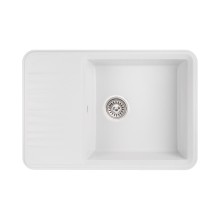 Кухонная мойка Qtap CS 7440 WHI (QT7440WHI650)