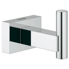 Крючки  для полотенец  в ванную, от бренда Grohe Essentials Cube модель ( 40511001). С цветом-хромированная поверхность -хром