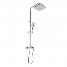 Душевая система универсальная Qtap Gemini на три потребителя (с изливом) QTGEM111CRM45685 Chrome Душевая система универсальная Qtap Gemini на три потребителя (с изливом) QTGEM111CRM45685 Chrome