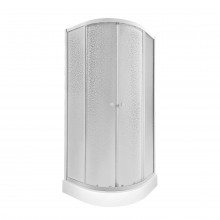 Набор Qtap душевая кабина Presto WHI1099AP5 Pear 90х90 + поддон Uniarc 309915 с сифоном Набор Qtap душевая кабина Presto WHI1099AP5 Pear 90х90 + поддон Uniarc 309915 с сифоном