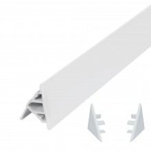 Набор декоративные планки для поддона и ванны (2x1м) + 2 колпачка Qtap WCS021 Набор декоративные планки для поддона и ванны (2x1м) + 2 колпачка Qtap WCS021