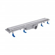 Трап Qtap Dry Tile304-800 линейный с сухим затвором под плитку 800 мм