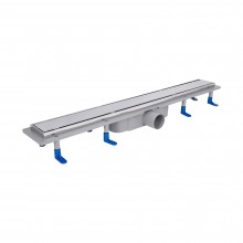 Трап Qtap Dry Tile304-600 линейный с сухим затвором под плитку 600 мм