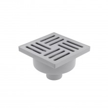 Трап ANIplast с вертикальным выпуском 50 мм, с решеткой 15х15 см TA5210EU