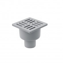 Трап ANIplast с вертикальным выпуском 50 мм, с решеткой 10х10 см TA5204EU