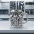 Кружка-двигатель V8 металлический вид подарок автолюбителю 27