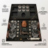 Подарочный набор виски смокер бочонок 4 бокала щепа горелка SMS-5502