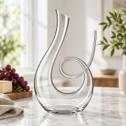 Хрустальный декантер со спиралью Moltis 1,5 л для красного вина 65