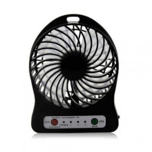 Мини-вентилятор MiniFan XSFS-01 з аккумулятором 4,5 Вт Black USB-кабель з комплекте