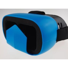 Очки виртуальной реальности для смартфонов VR BOX mini  Домашний мини 3D кинотеатр (Цвет ГОЛУБОЙ)